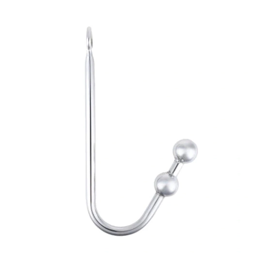 Anal Hooks Balls Steel Stainless 4417 Hook Pleasurable Two Anal 0723